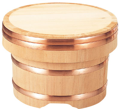 木製飯器江戸びつ９寸(１升)