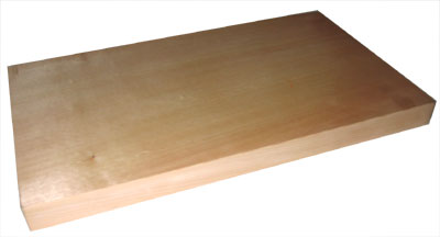 木製米桧まな板(麺切台)45X30X3
