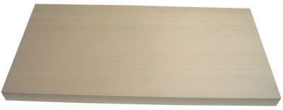 木製米桧まな板(麺切台)60X30X3