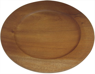 木製洋皿２５０mmφ