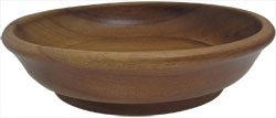 木製ｸﾘﾇｷ椿皿210mmφ