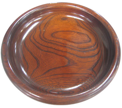 木製６寸ケヤキ鉄鉢